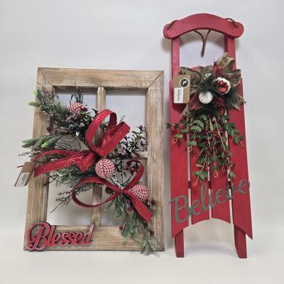Window Pane For Christmas