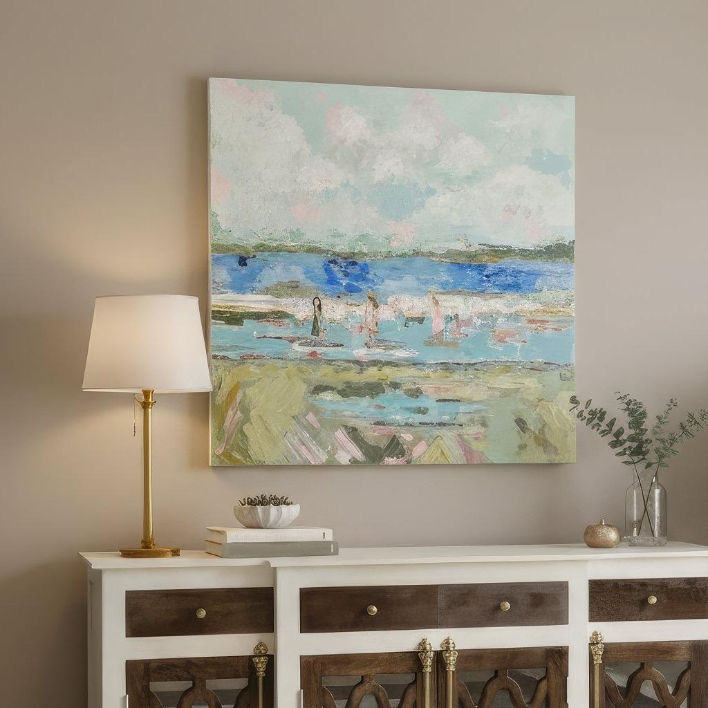 "Beach Day" original artwork