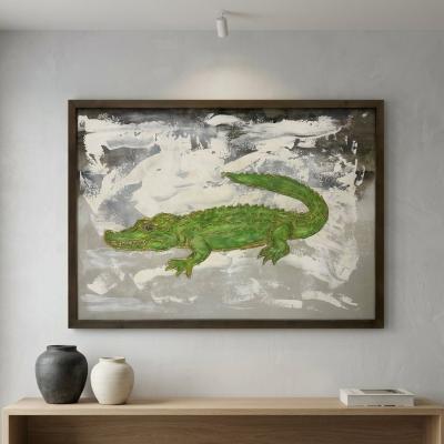 Alligator Framed Art
