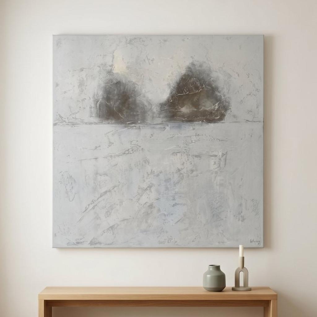 Andrea Abstract Winter Wall Art