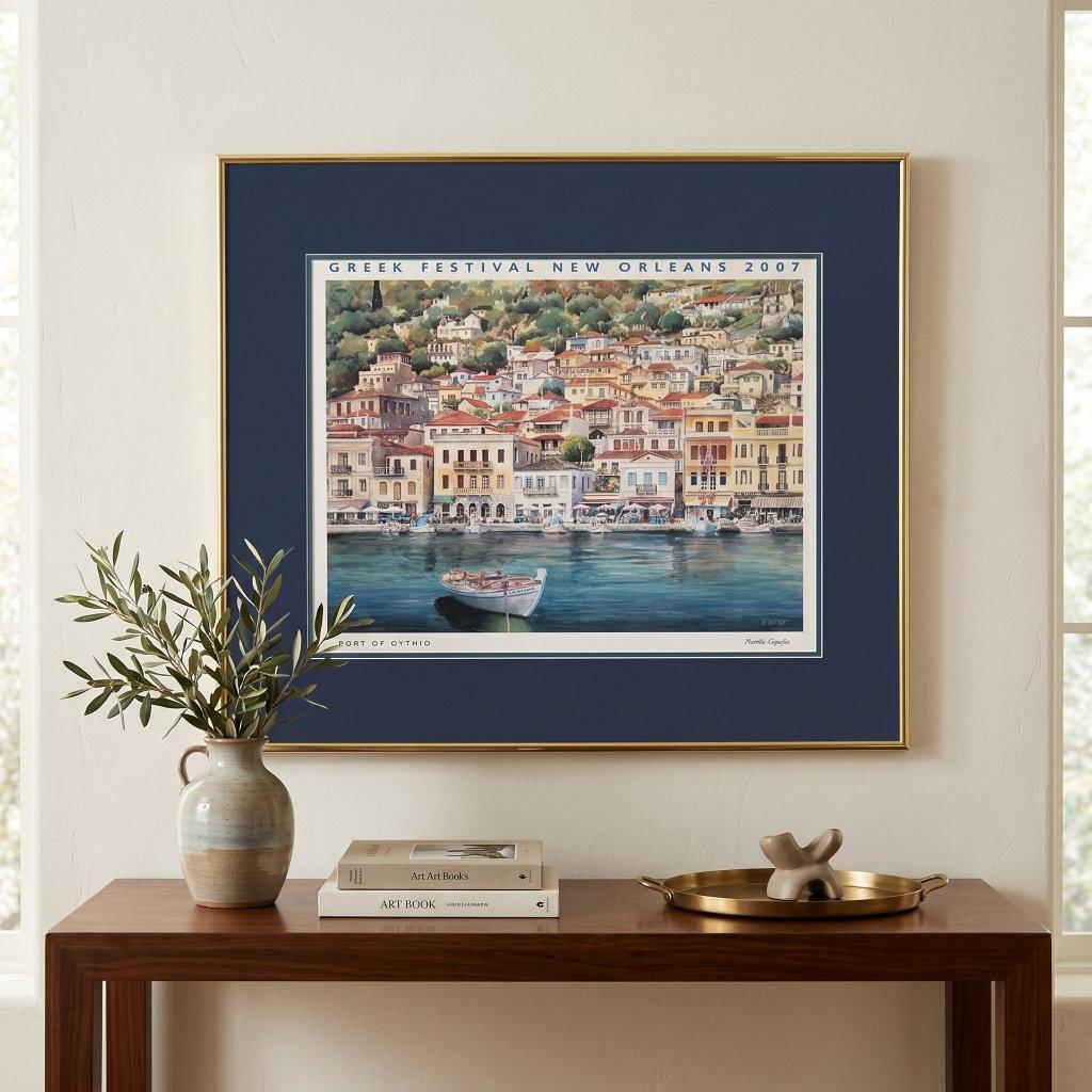 Pantelis Zografos New Orleans Greek Festival Print