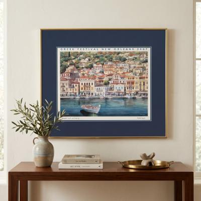 Pantelis Zografos New Orleans Greek Festival Print
