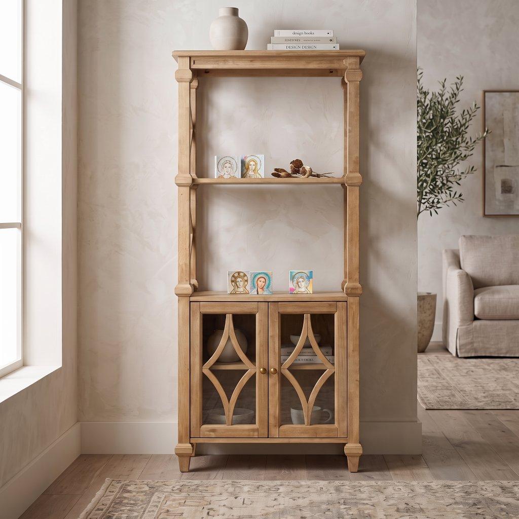 Josephine Modern Farmhouse Bookcase
