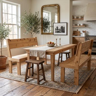 Two Small End Stools