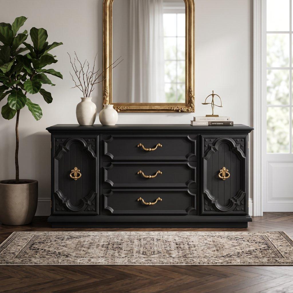 Vintage Refinished Buffet or Dresser