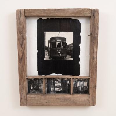 Framed New Orleans Streetcar Wall Art